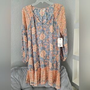 Billabong Zara Floral Paisley Dress